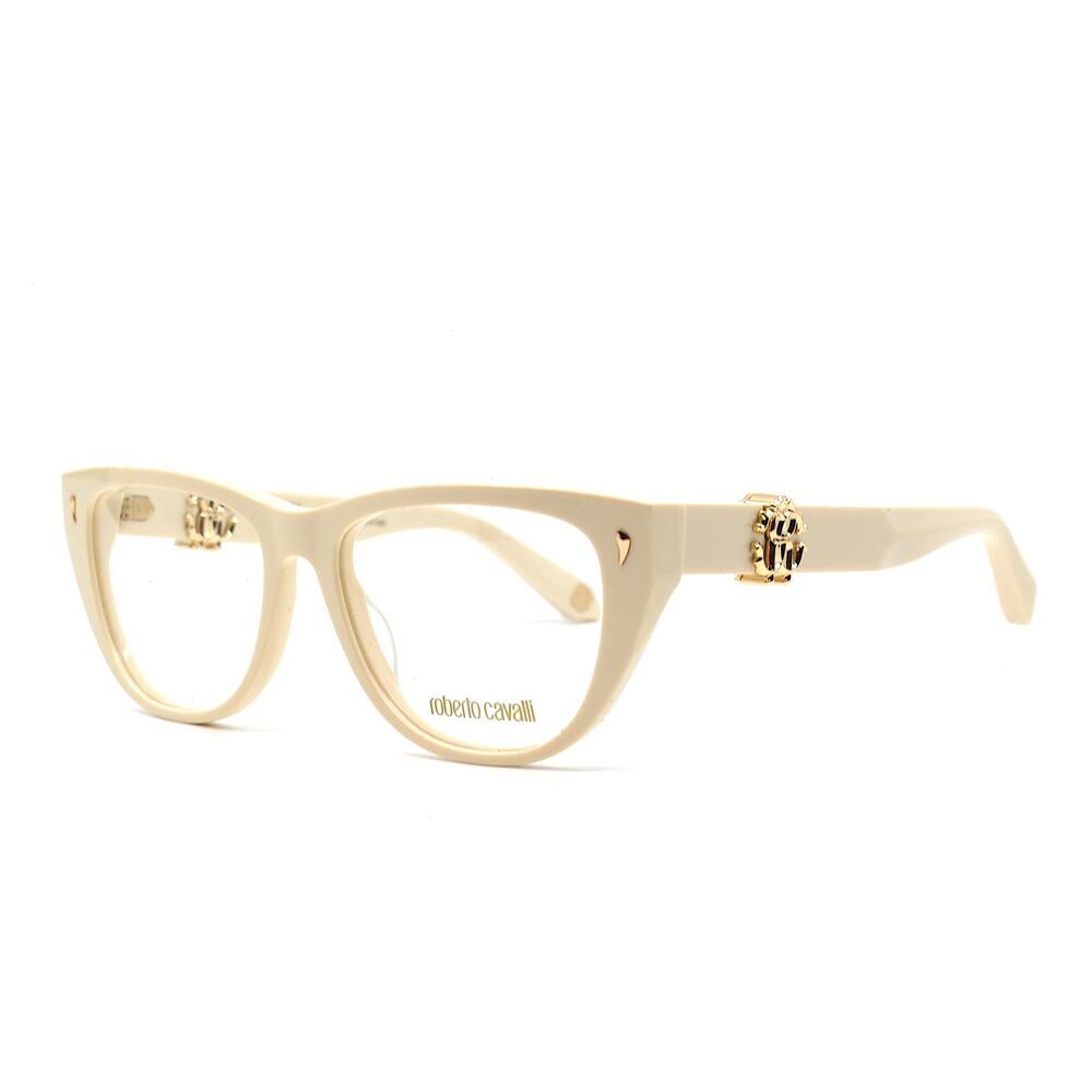 NEW ROBERTO CAVALLI VRC045 09X7 IVORY WOMEN'S EYEGLASSES FRAME